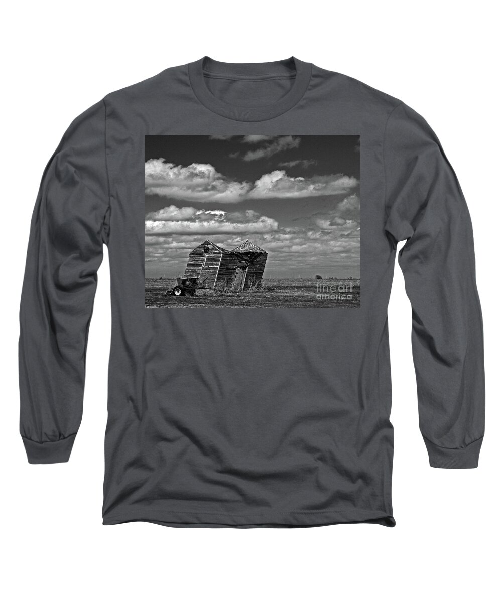 Kansas Long Sleeve T-Shirt featuring the photograph Windblown by Tiffany Whisler