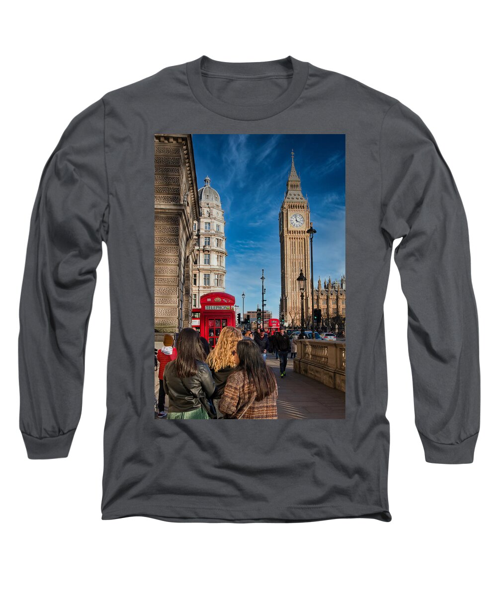 Cityscape Long Sleeve T-Shirt featuring the photograph Big Ben #1 by Raymond Hill