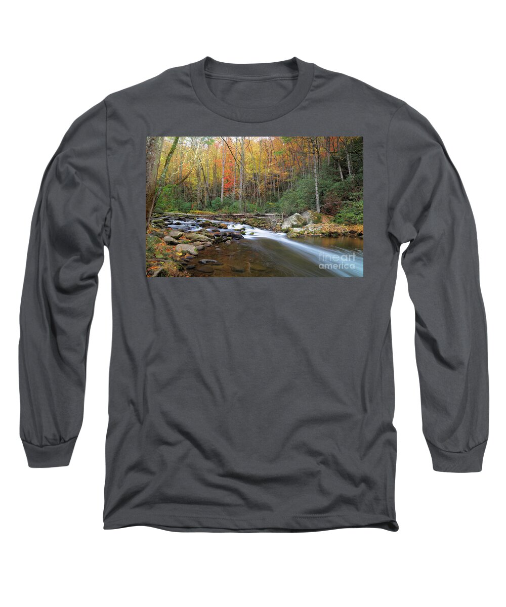 Tellico River Long Sleeve T-Shirt featuring the photograph Tellico Magic #1 by Rick Lipscomb