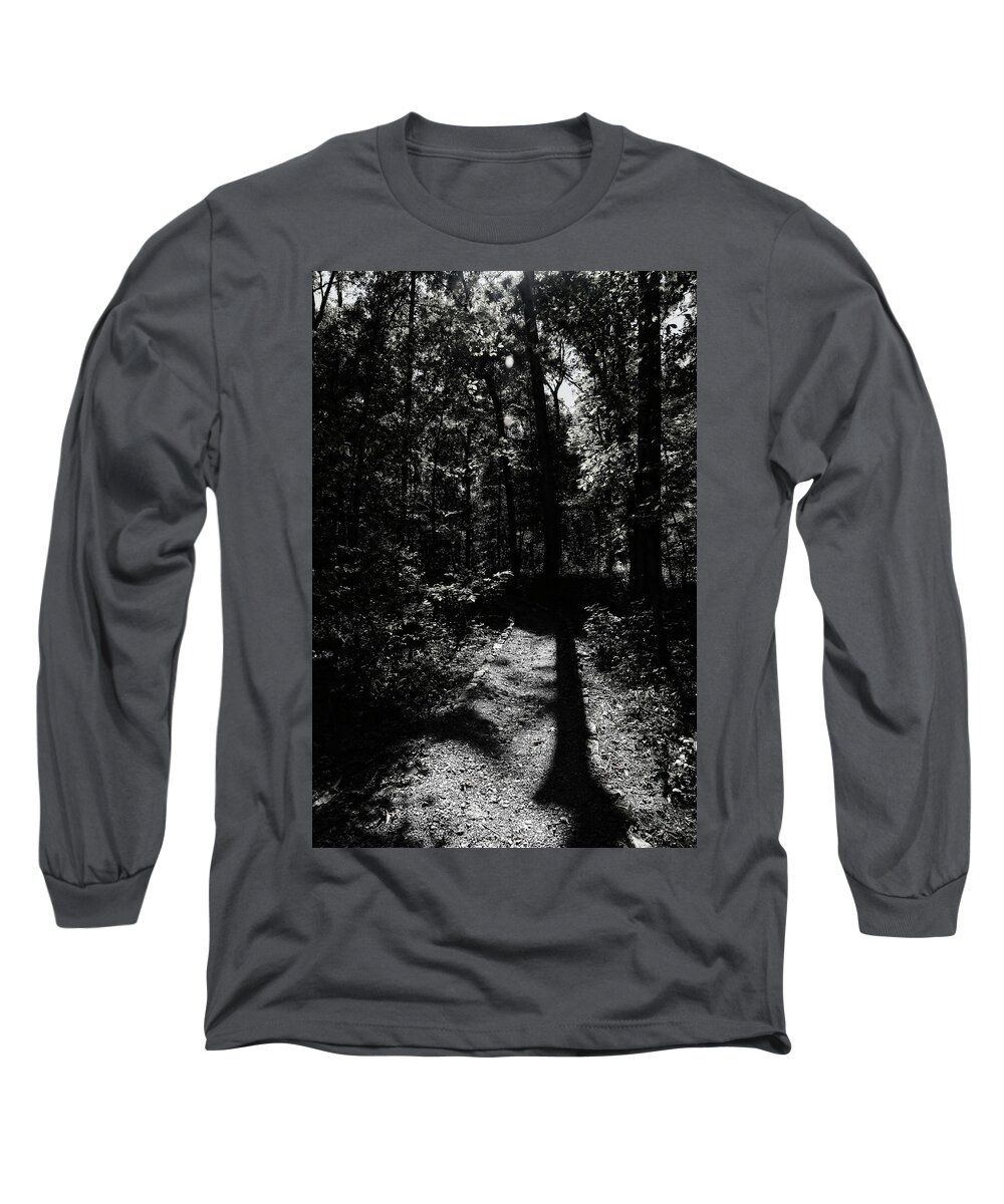 Tree Long Sleeve T-Shirt featuring the photograph The Shadow of the Tree #1 by George Taylor