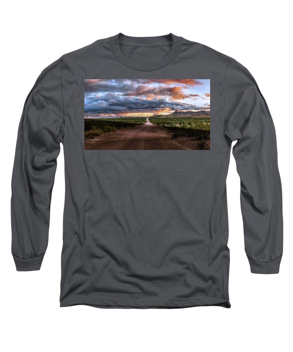 Sunset Long Sleeve T-Shirt featuring the photograph Big Bend National Park #2 by G Lamar Yancy