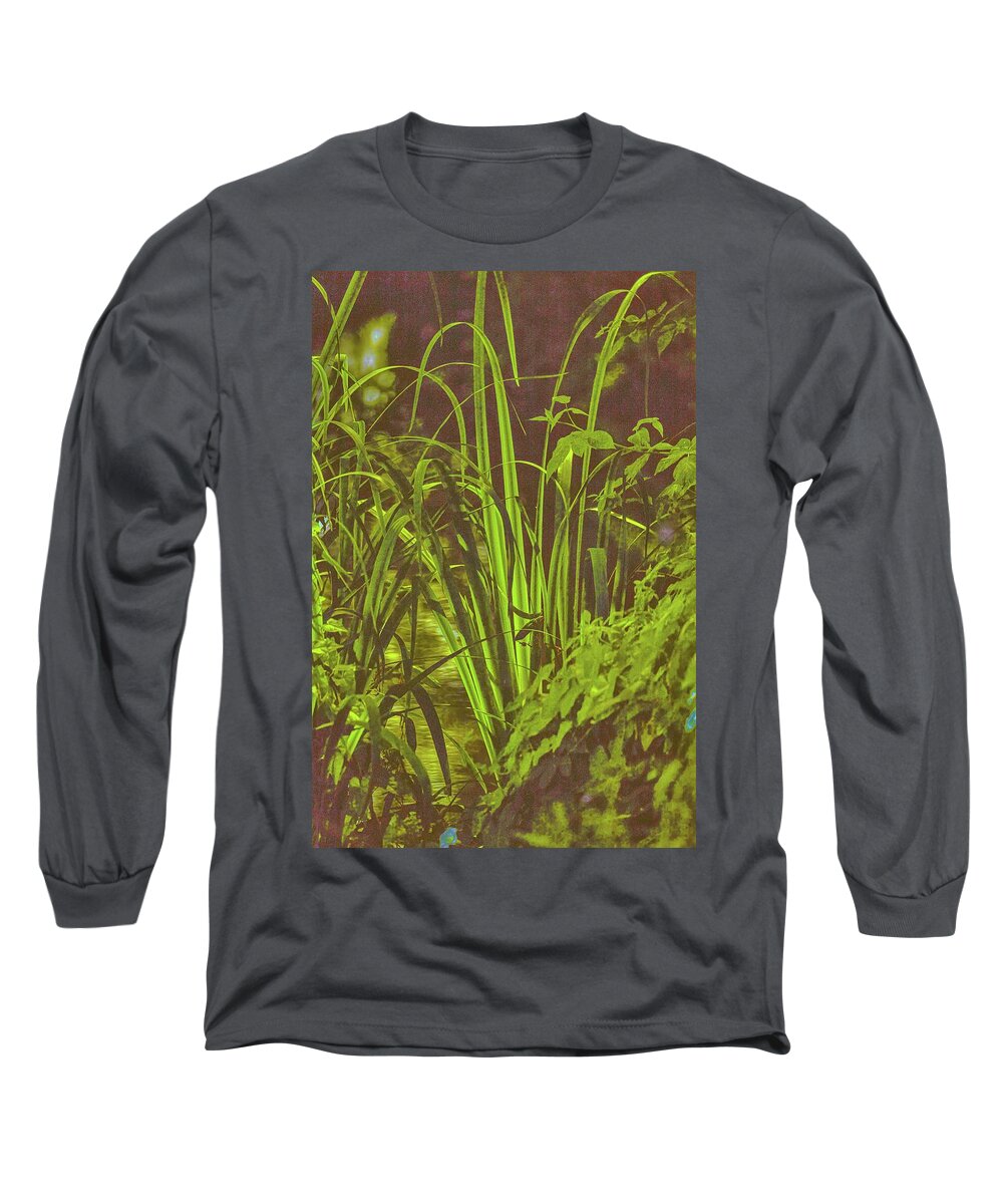 A Green World Long Sleeve T-Shirt featuring the photograph A green world #j0 by Leif Sohlman