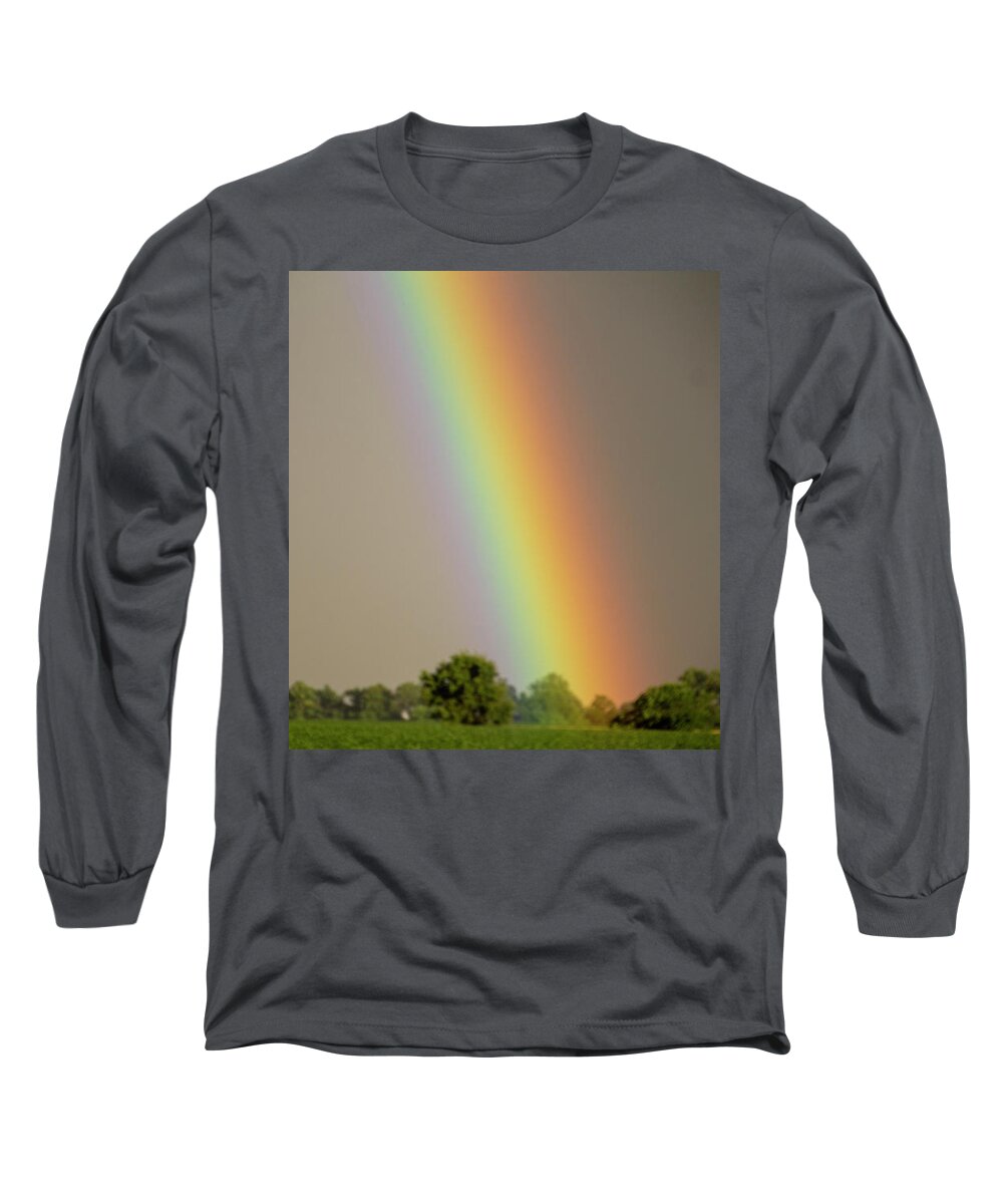 Nebraskasc Long Sleeve T-Shirt featuring the photograph A Spectrum of Nebraska 002 by NebraskaSC