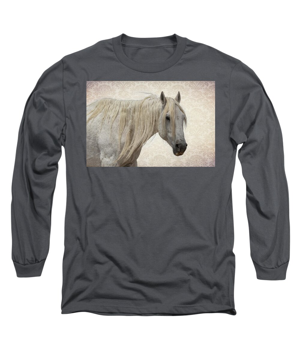 Wild Horses Long Sleeve T-Shirt featuring the photograph Aged to Perfection by Mary Hone