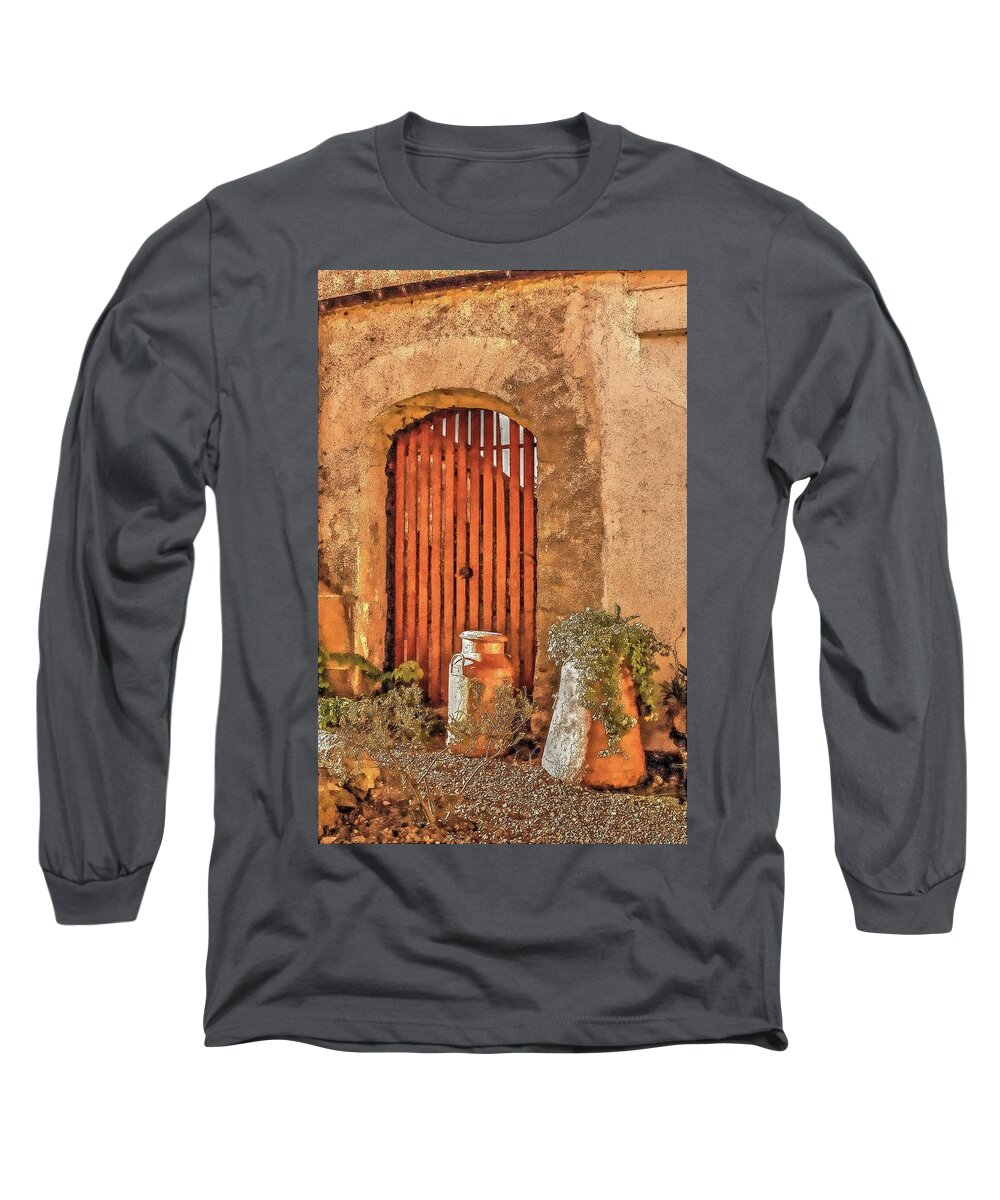 Ireland Long Sleeve T-Shirt featuring the photograph Ancient Contours by Randall Dill