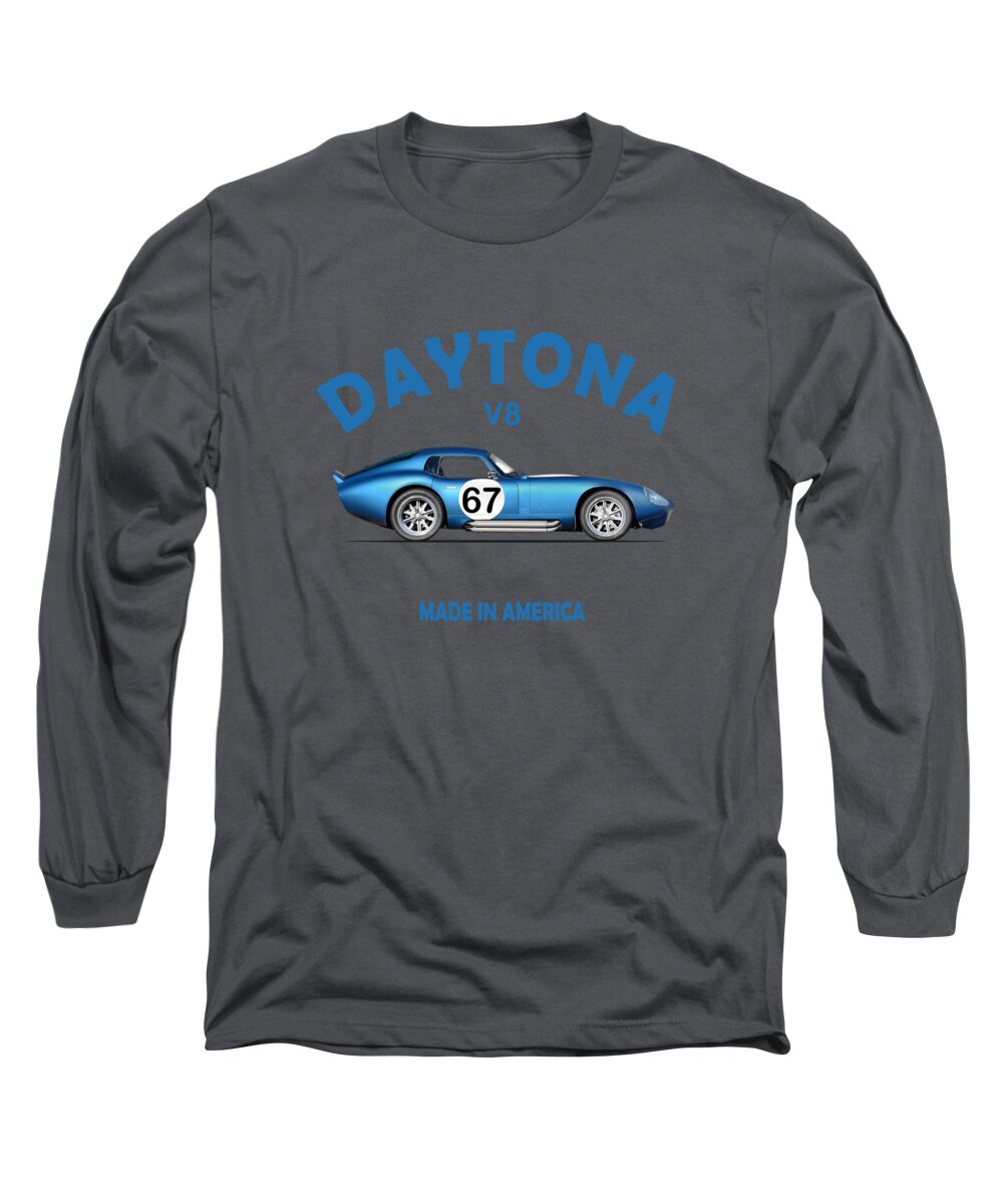 Shelby Daytona Long Sleeve T-Shirt featuring the photograph The Daytona #2 by Mark Rogan