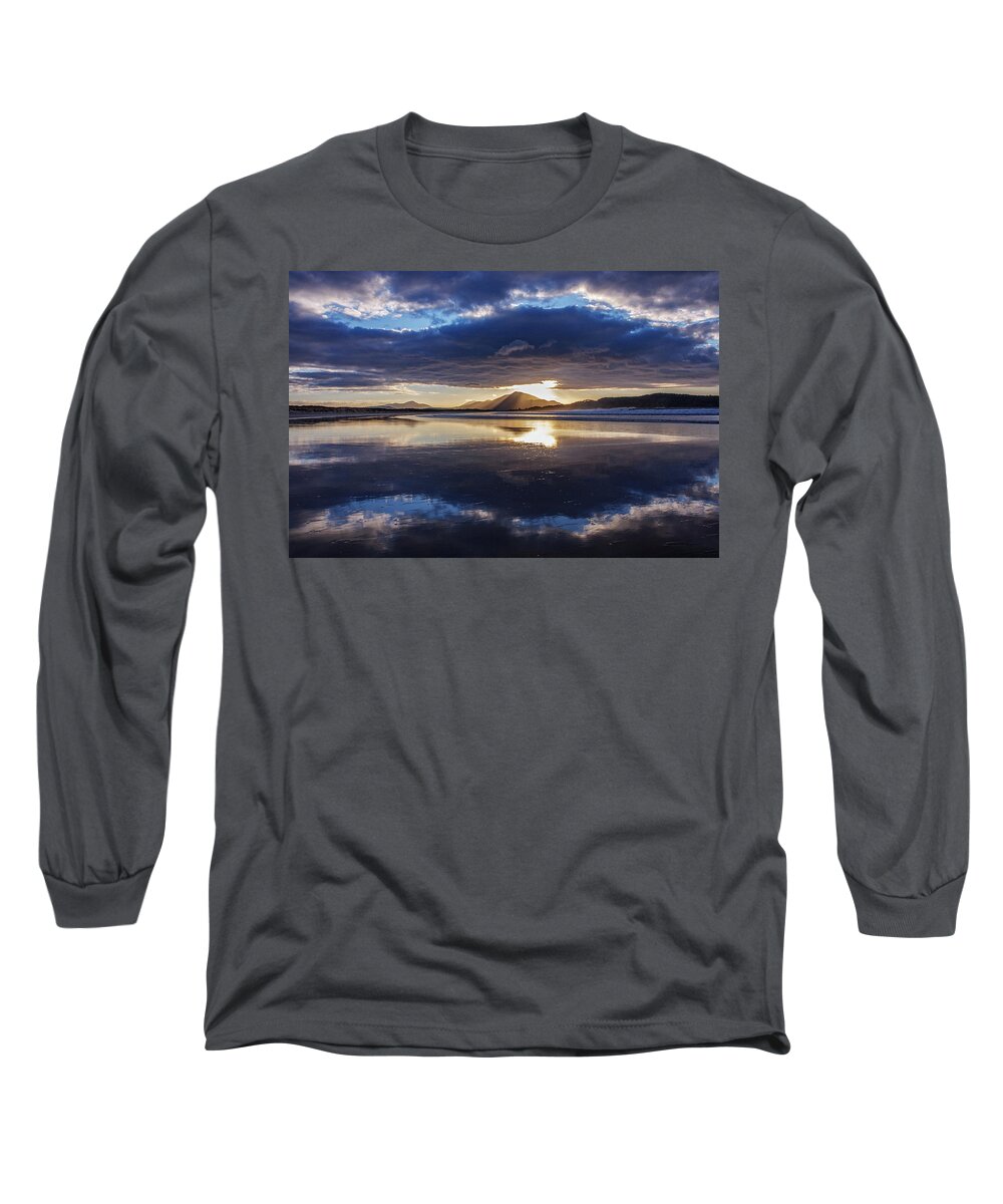 Donegal Long Sleeve T-Shirt featuring the photograph Autumn Light - Sheephaven Bay, Donegal by John Soffe