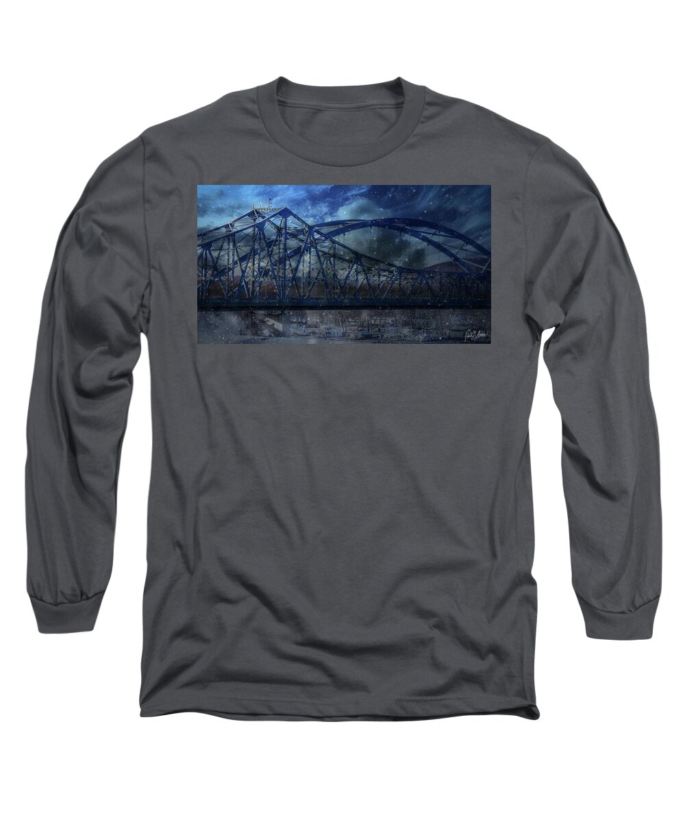 Mississippi Long Sleeve T-Shirt featuring the photograph Beauty Of Darkness by Phil S Addis