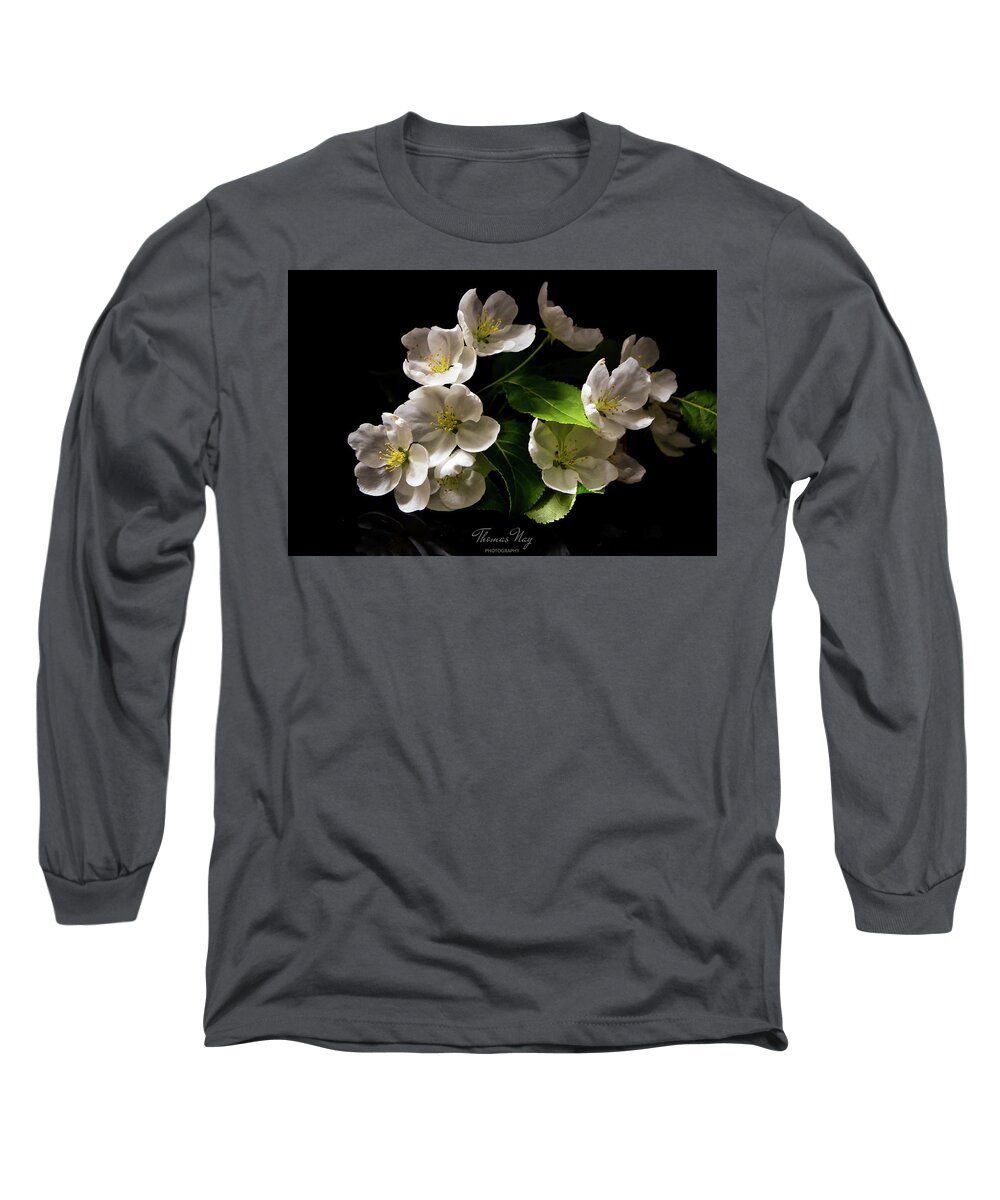Blossom Cluster Long Sleeve T-Shirt featuring the photograph Blossom by Thomas Nay