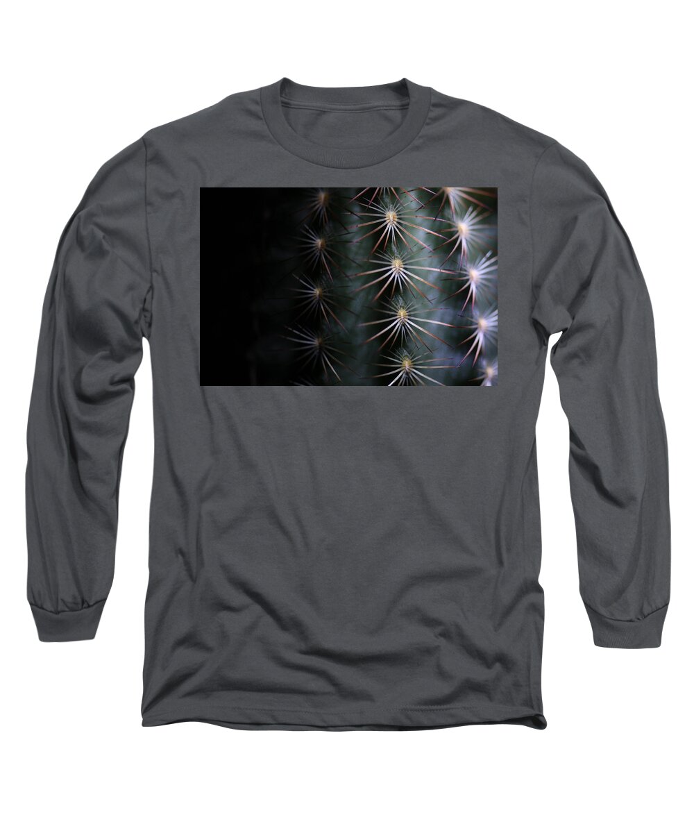 Cactus Long Sleeve T-Shirt featuring the photograph Cactus 9536 by Julie Powell