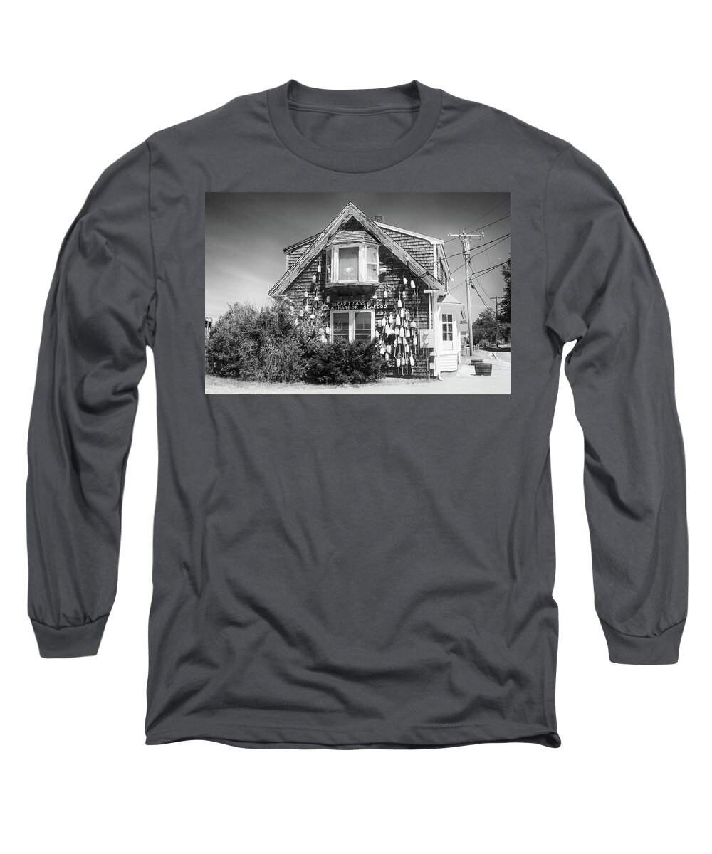 Seafood Long Sleeve T-Shirt featuring the photograph Capt Cass by Steven Nelson