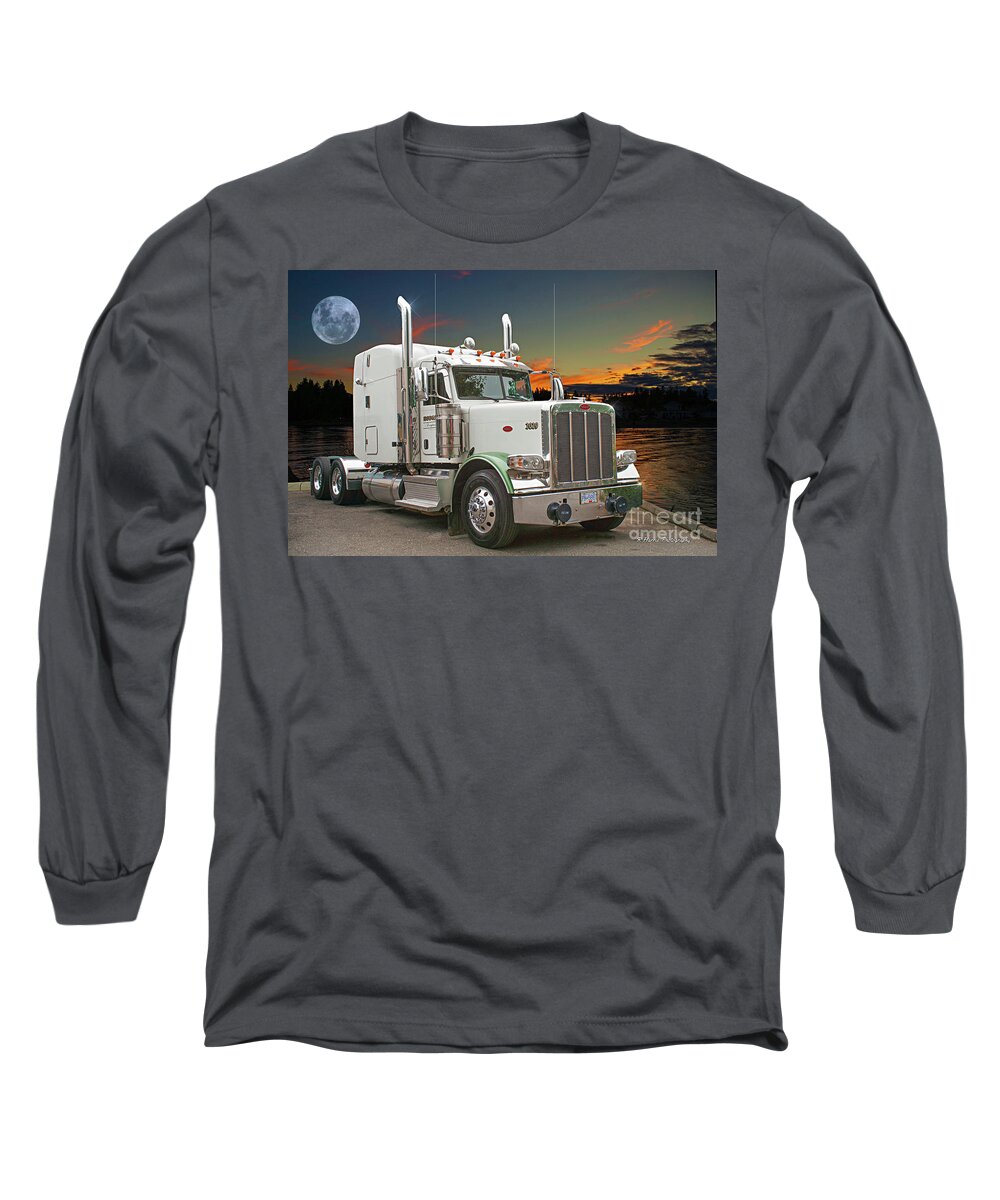 Big Rigs Long Sleeve T-Shirt featuring the photograph Catr1555-21 by Randy Harris