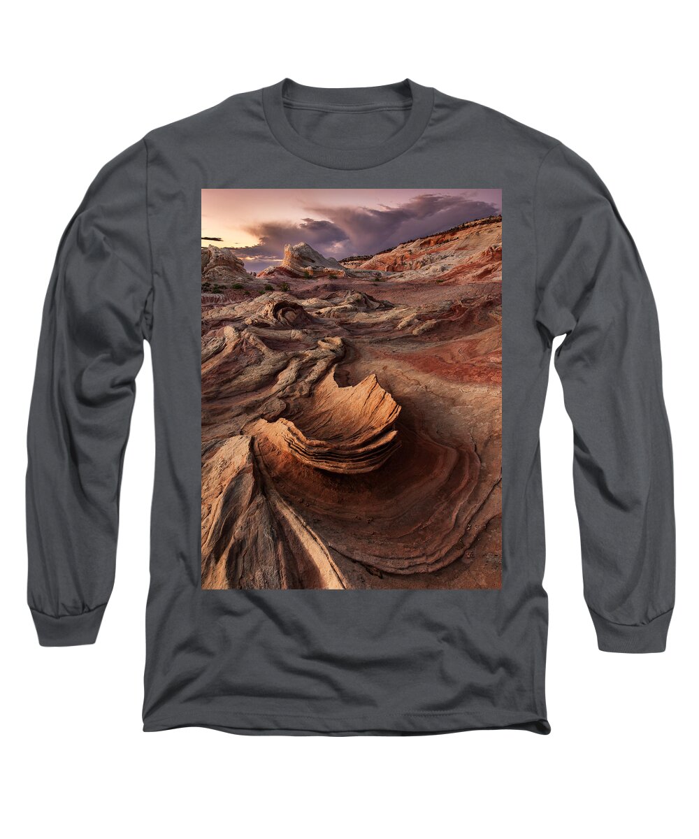 Vermilion Long Sleeve T-Shirt featuring the photograph Chalice by Peter Boehringer