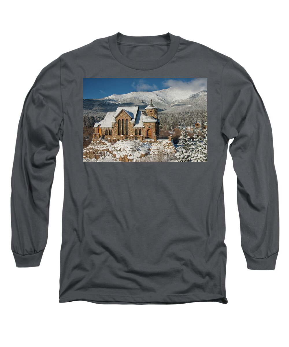 Chapel On The Rock Long Sleeve T-Shirt featuring the photograph Chapel on the Rock 3 by Darlene Bushue
