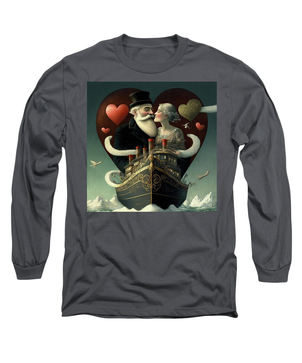 Christmas Long Sleeve T-Shirt featuring the photograph Christmas Scene 035 by Jack Torcello