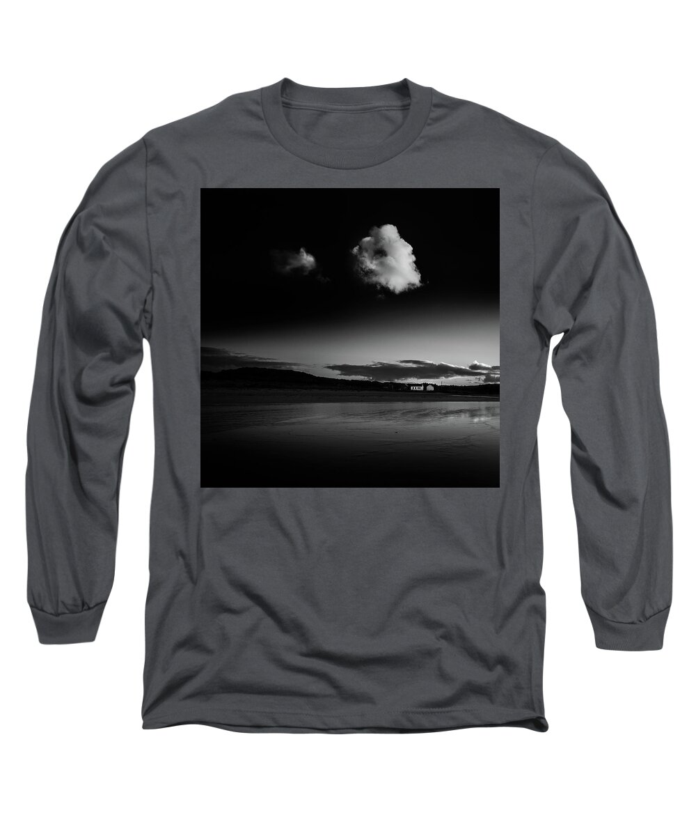 Lonely Long Sleeve T-Shirt featuring the photograph Cloud Cottage by Nigel R Bell
