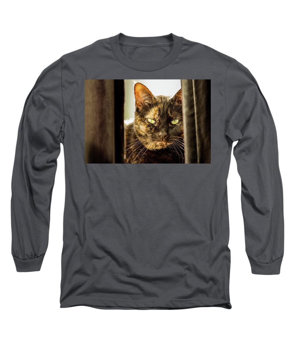 Coco Long Sleeve T-Shirt featuring the photograph Coco by Denise Kopko