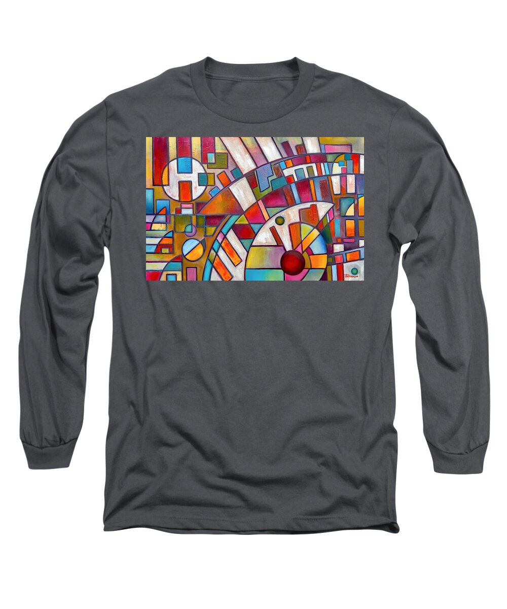 Oil On Canvas Long Sleeve T-Shirt featuring the painting Conch Maker by Jason Williamson
