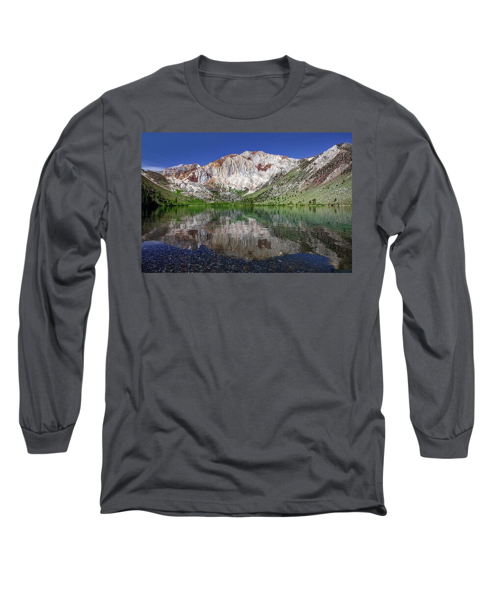 Artistic Long Sleeve T-Shirt featuring the photograph Convict Lake by Rick Furmanek