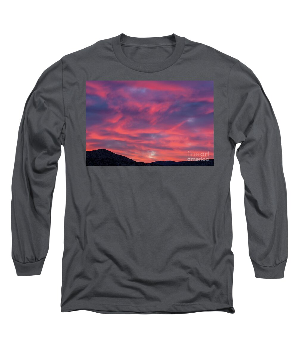 Landscape Long Sleeve T-Shirt featuring the photograph Cosmic Sky by Seth Betterly