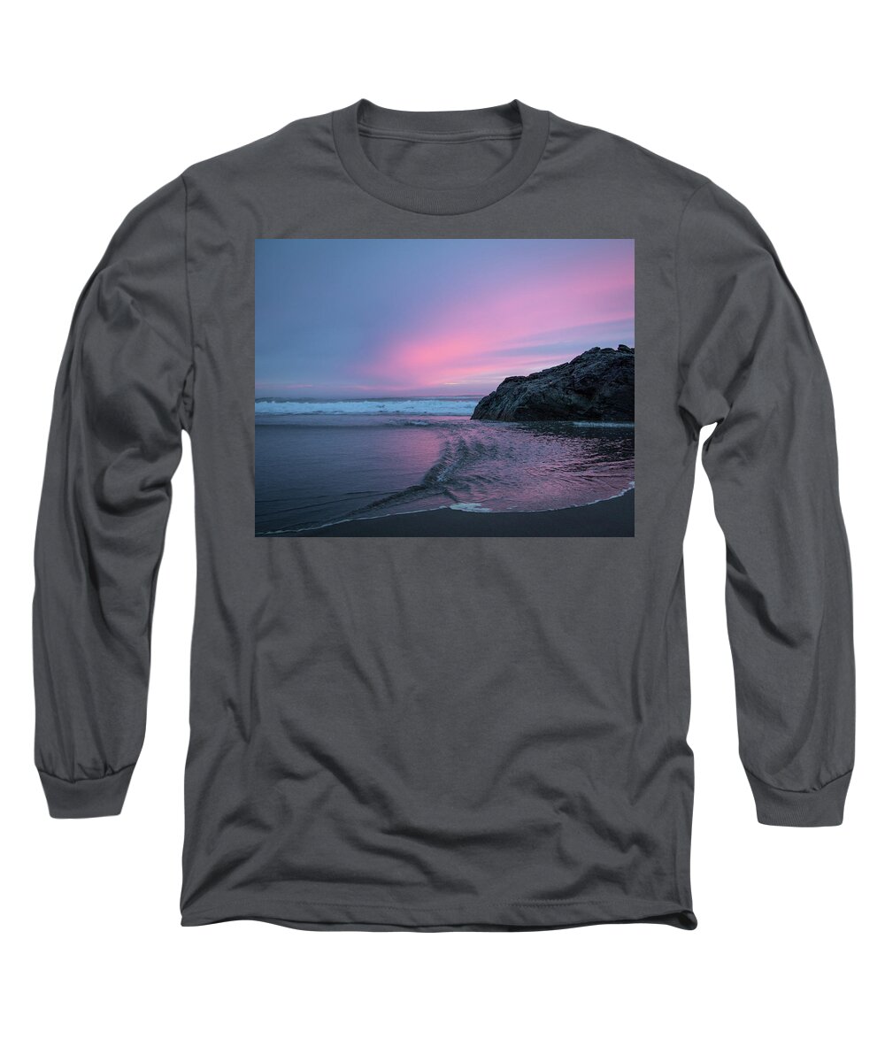 2018 Long Sleeve T-Shirt featuring the photograph Cotton Candy Sunset by Gerri Bigler