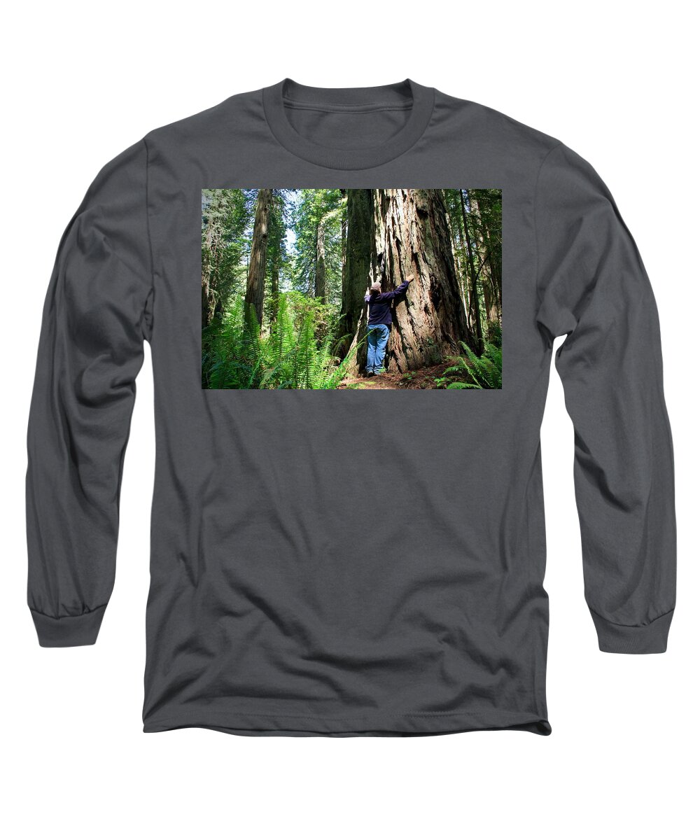 Big Trees Long Sleeve T-Shirt featuring the photograph Ed Riche . . . by Ed Riche