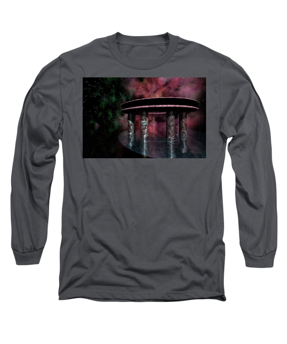Dreamscape Long Sleeve T-Shirt featuring the digital art Dreamscape by Sarah McKoy