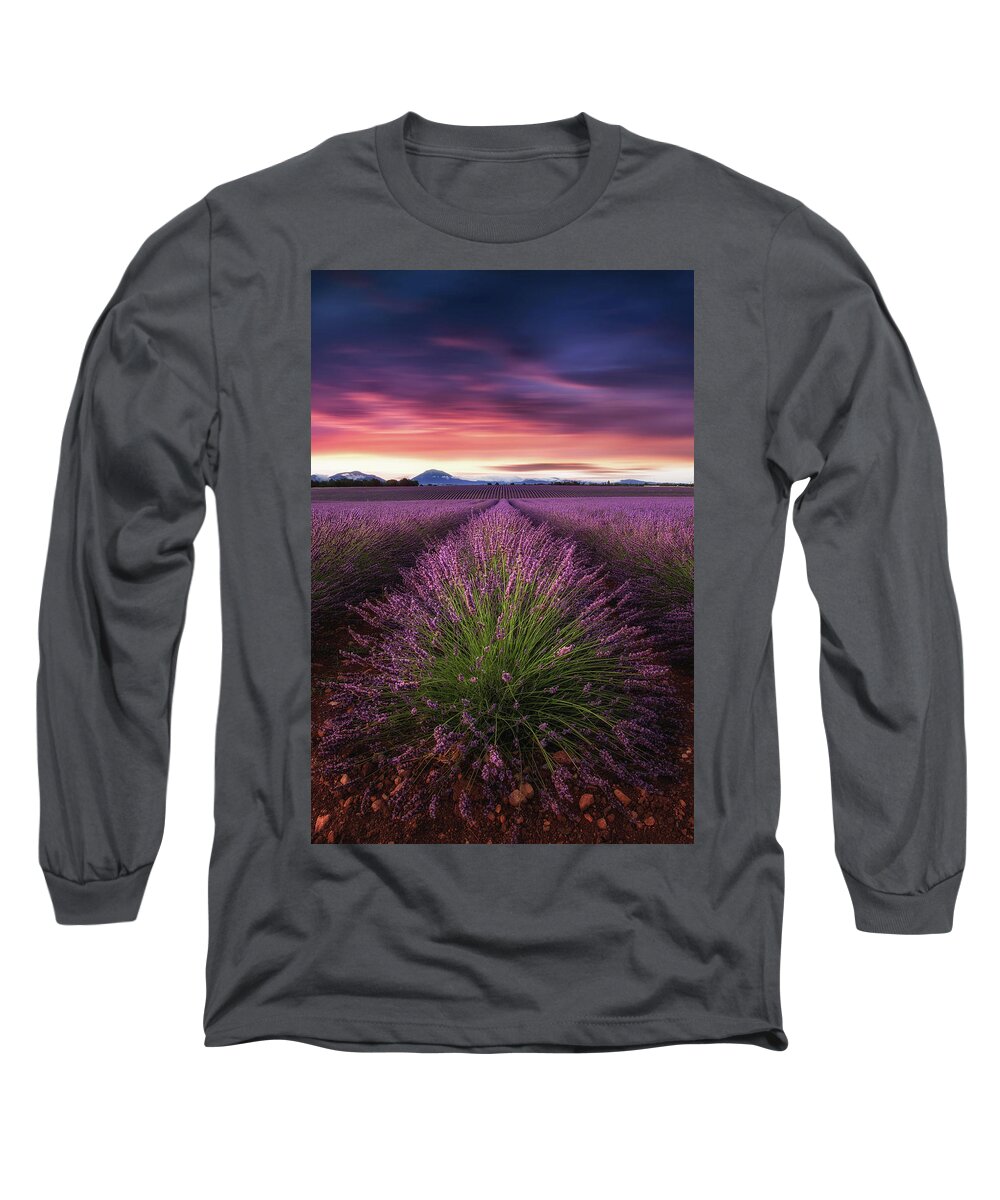 Landscape Long Sleeve T-Shirt featuring the photograph Epic sunrise by Jorge Maia