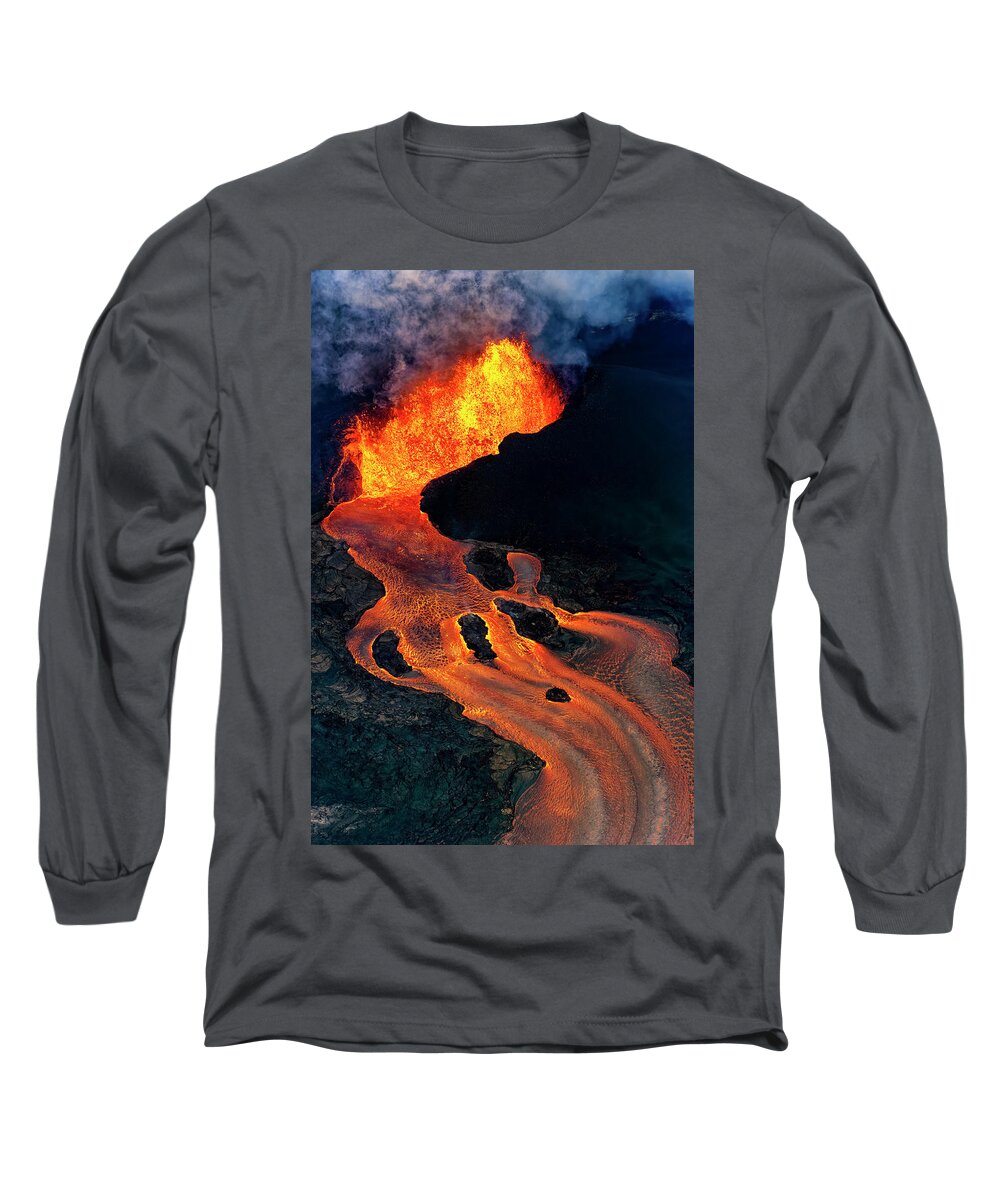 Fissure 8 Long Sleeve T-Shirt featuring the photograph Fissure 8 by Christopher Johnson
