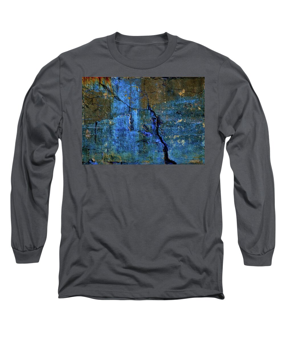 Industrial Long Sleeve T-Shirt featuring the photograph Foundation Three by Bob Orsillo