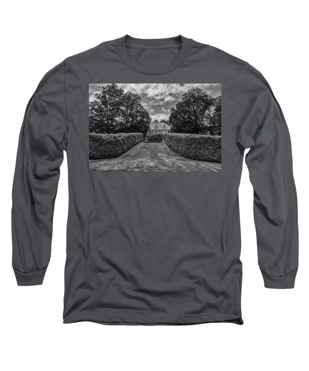 Grey Towers Long Sleeve T-Shirt featuring the photograph Grey Towers in Pennsylvania by Alan Goldberg
