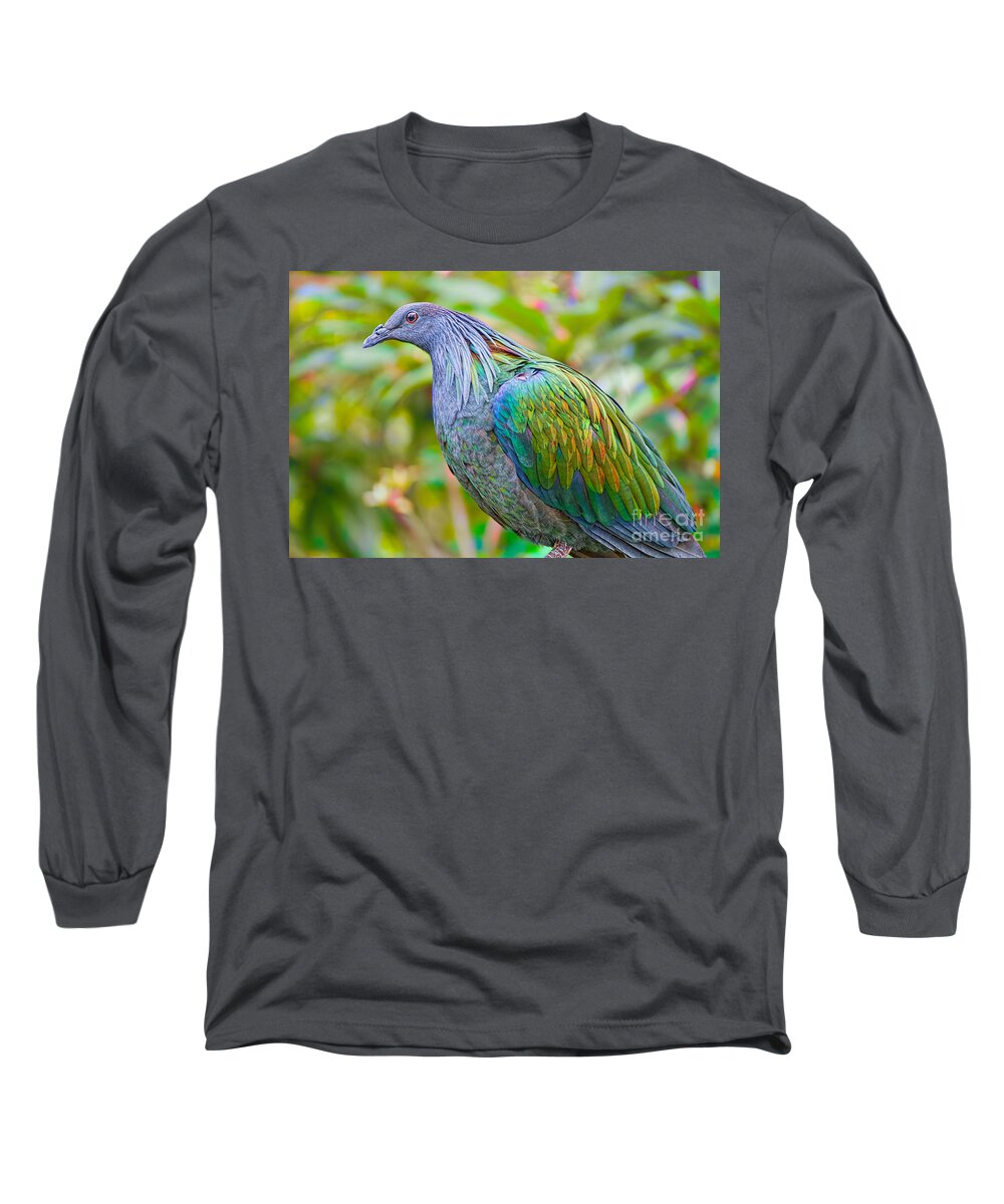 Birds Long Sleeve T-Shirt featuring the photograph Island Magic by Judy Kay