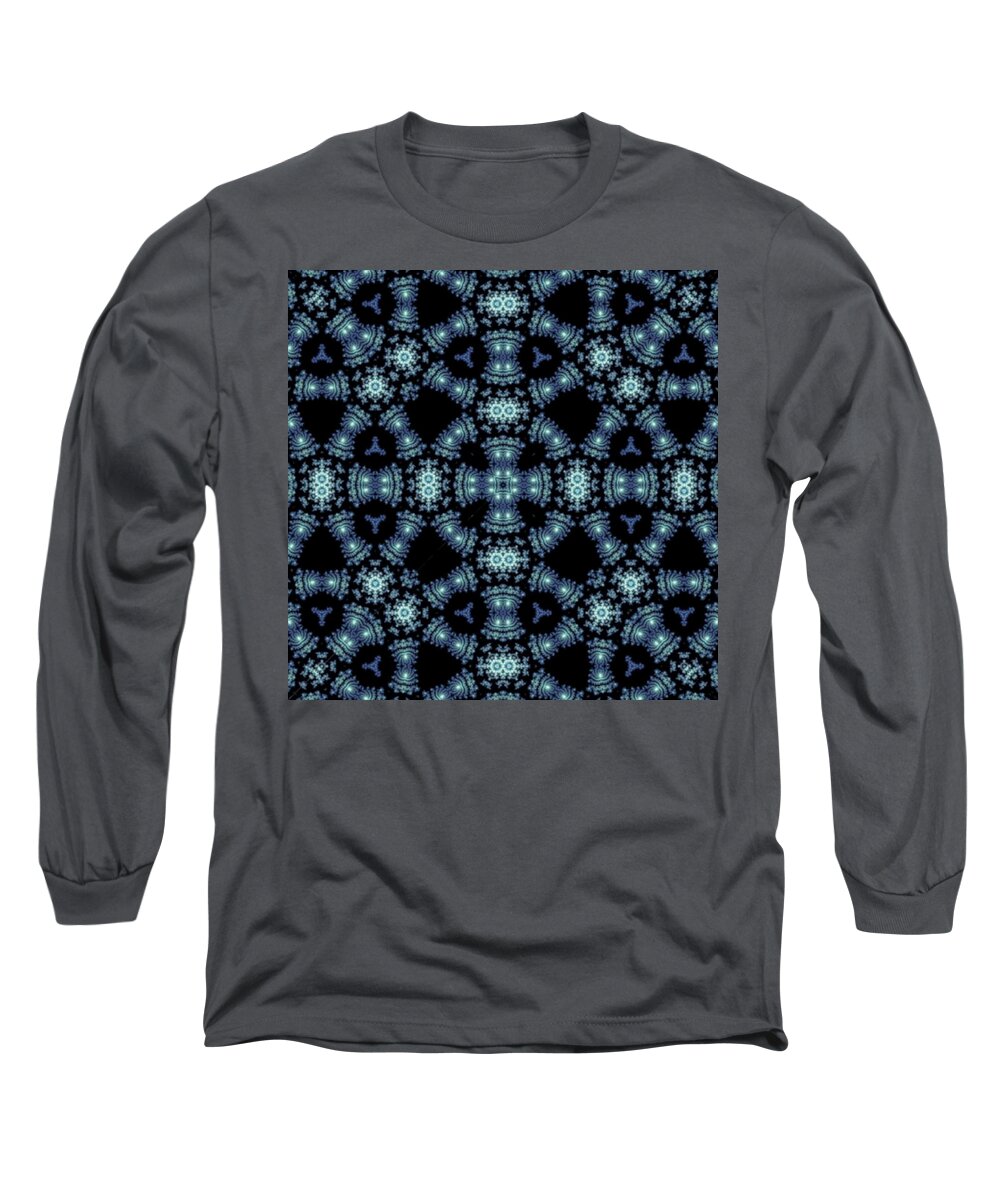 January Long Sleeve T-Shirt featuring the digital art Jammin January by Designs By L