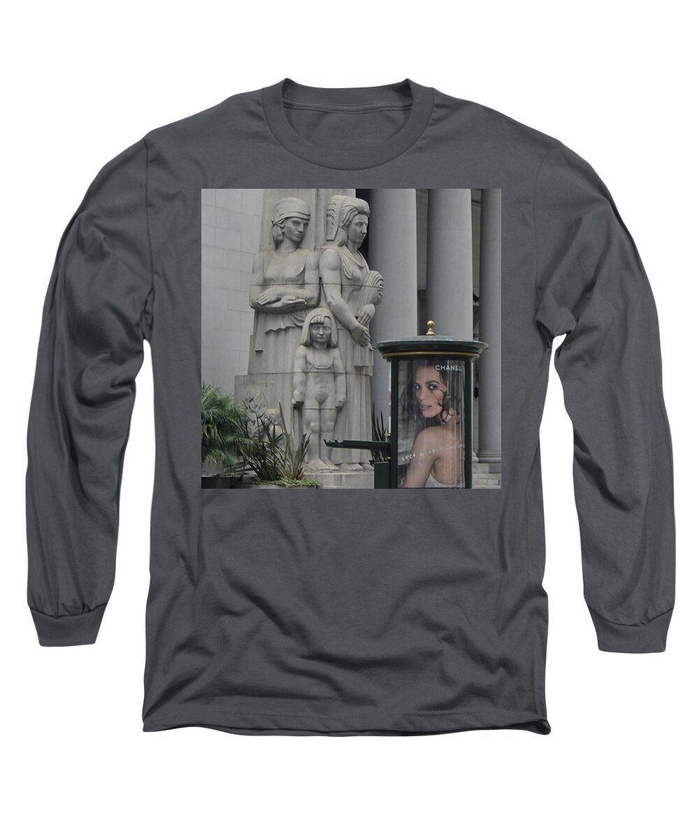 Photograph Long Sleeve T-Shirt featuring the photograph Juxtapose by Richard Wetterauer