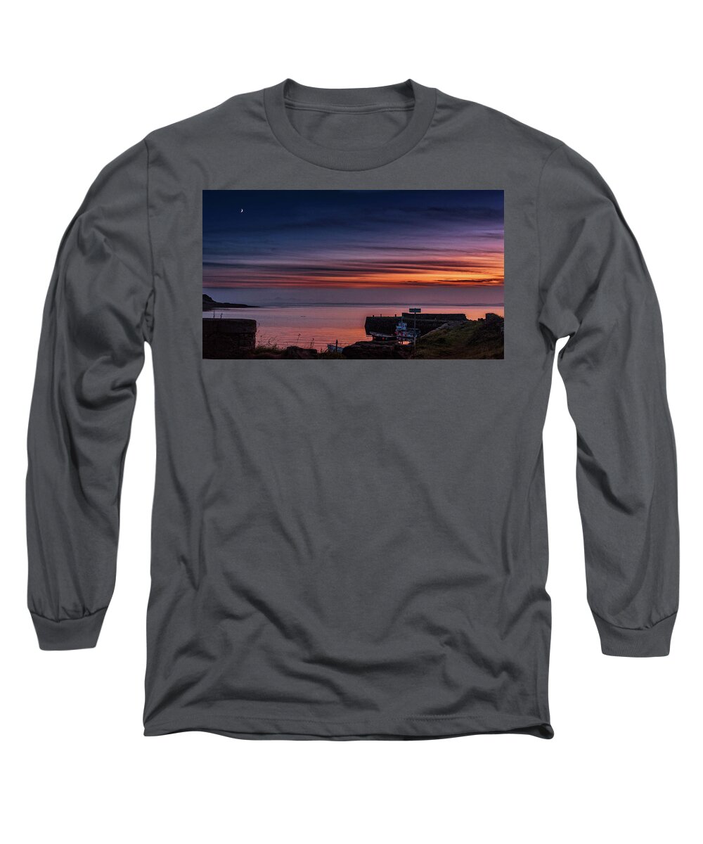 Andbc Long Sleeve T-Shirt featuring the photograph Kircubbin Evening by Martyn Boyd