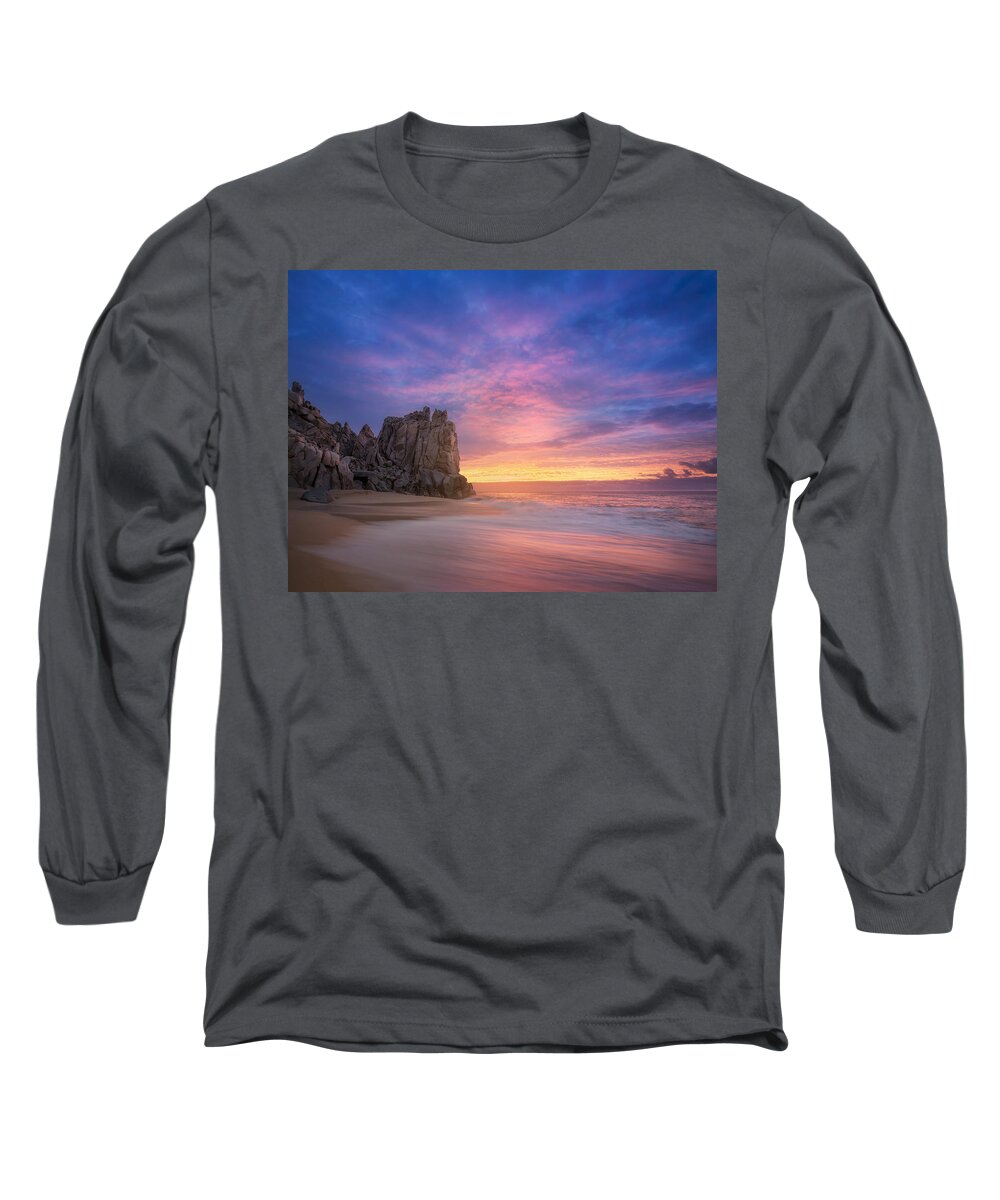 Baja Long Sleeve T-Shirt featuring the photograph Lands End Sunrise by Ryan Manuel
