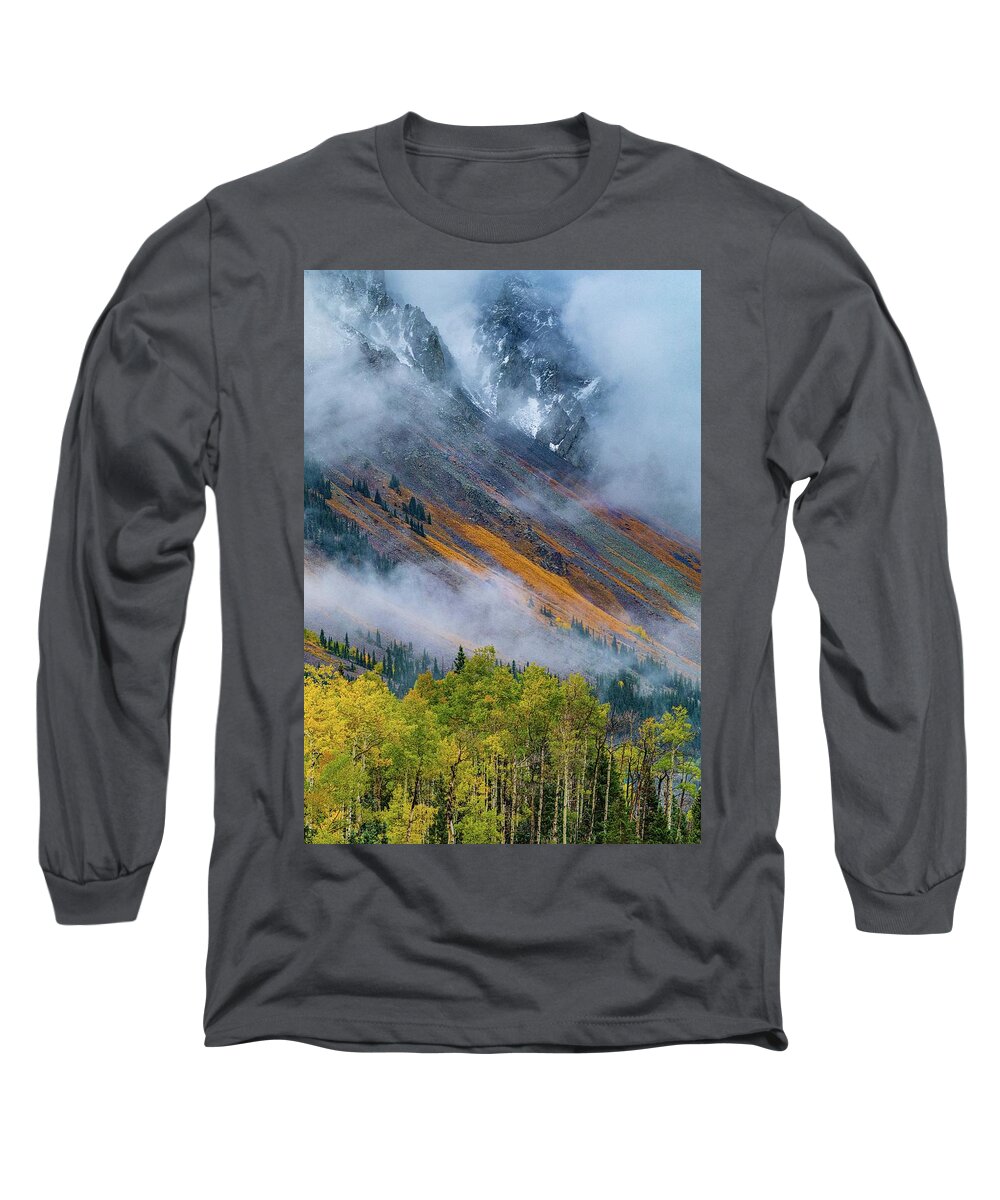 Colorado Long Sleeve T-Shirt featuring the photograph Layers of Color by David Downs