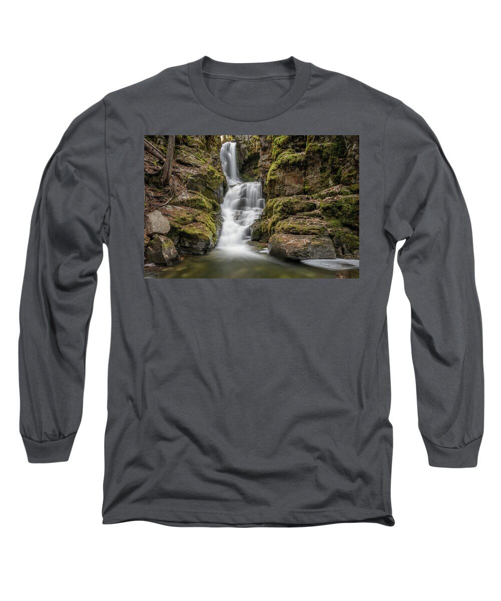 2020 Long Sleeve T-Shirt featuring the photograph Little North Fork Falls by Constance Puttkemery