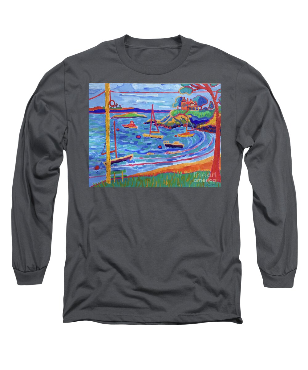 Beach Long Sleeve T-Shirt featuring the painting Magnolia by Debra Bretton Robinson