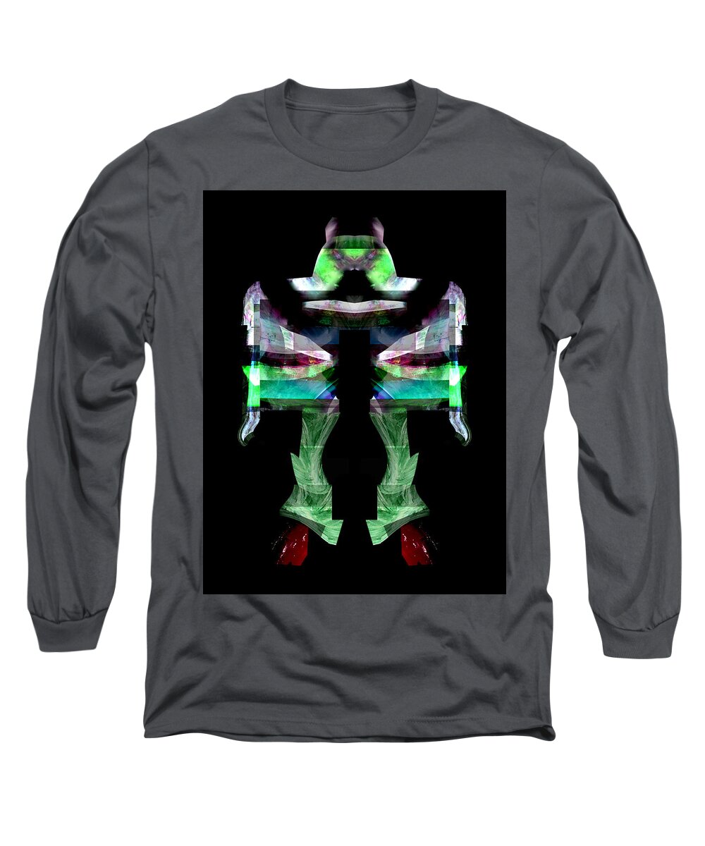 Tranquility Long Sleeve T-Shirt featuring the digital art Me a Doll 68 by Edgeworth Johnstone