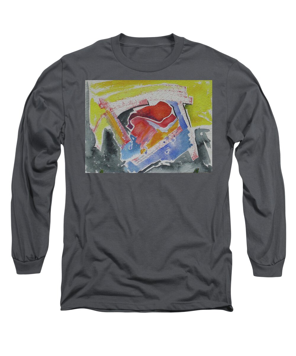  Long Sleeve T-Shirt featuring the painting Meat Wagon by Douglas Jerving