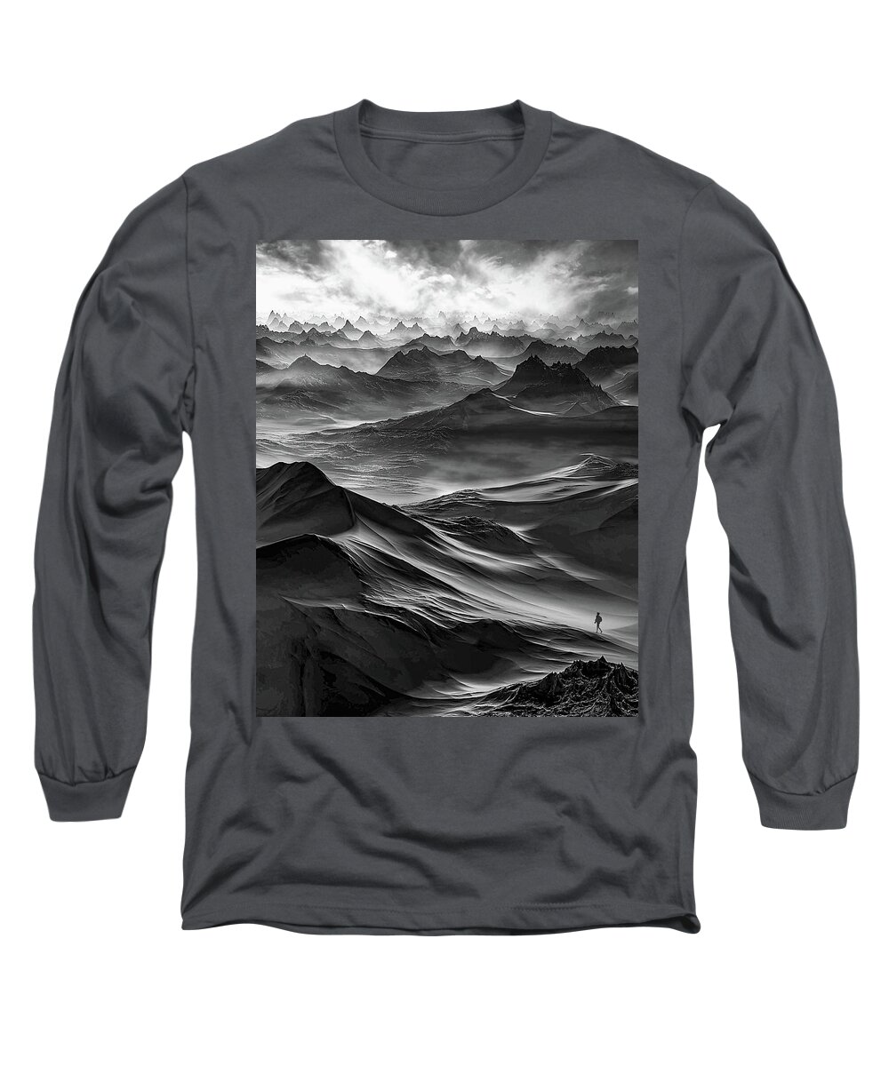 Fine Art Long Sleeve T-Shirt featuring the photograph Midnight dream by Sofie Conte