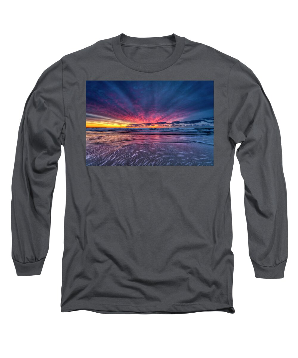Sunrise Long Sleeve T-Shirt featuring the photograph Mother Natures Gift by Penny Polakoff
