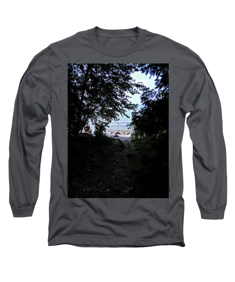 No Bum About It Long Sleeve T-Shirt featuring the photograph No Bum About It by Cyryn Fyrcyd