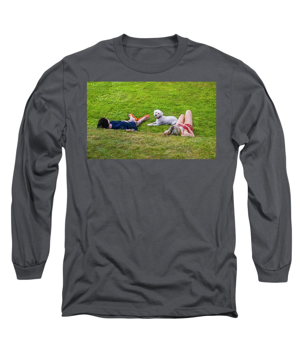Flaked Out Long Sleeve T-Shirt featuring the photograph OUT by Edward Shmunes