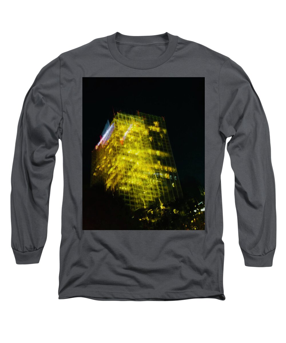 Buffy The Vampire Slayer Long Sleeve T-Shirt featuring the photograph Out of Building Experience by Nicholas Brendon