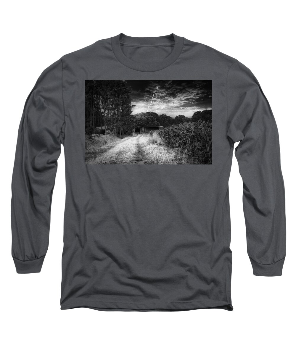 Path Long Sleeve T-Shirt featuring the photograph Path of enlightenment by Patricia Piotrak