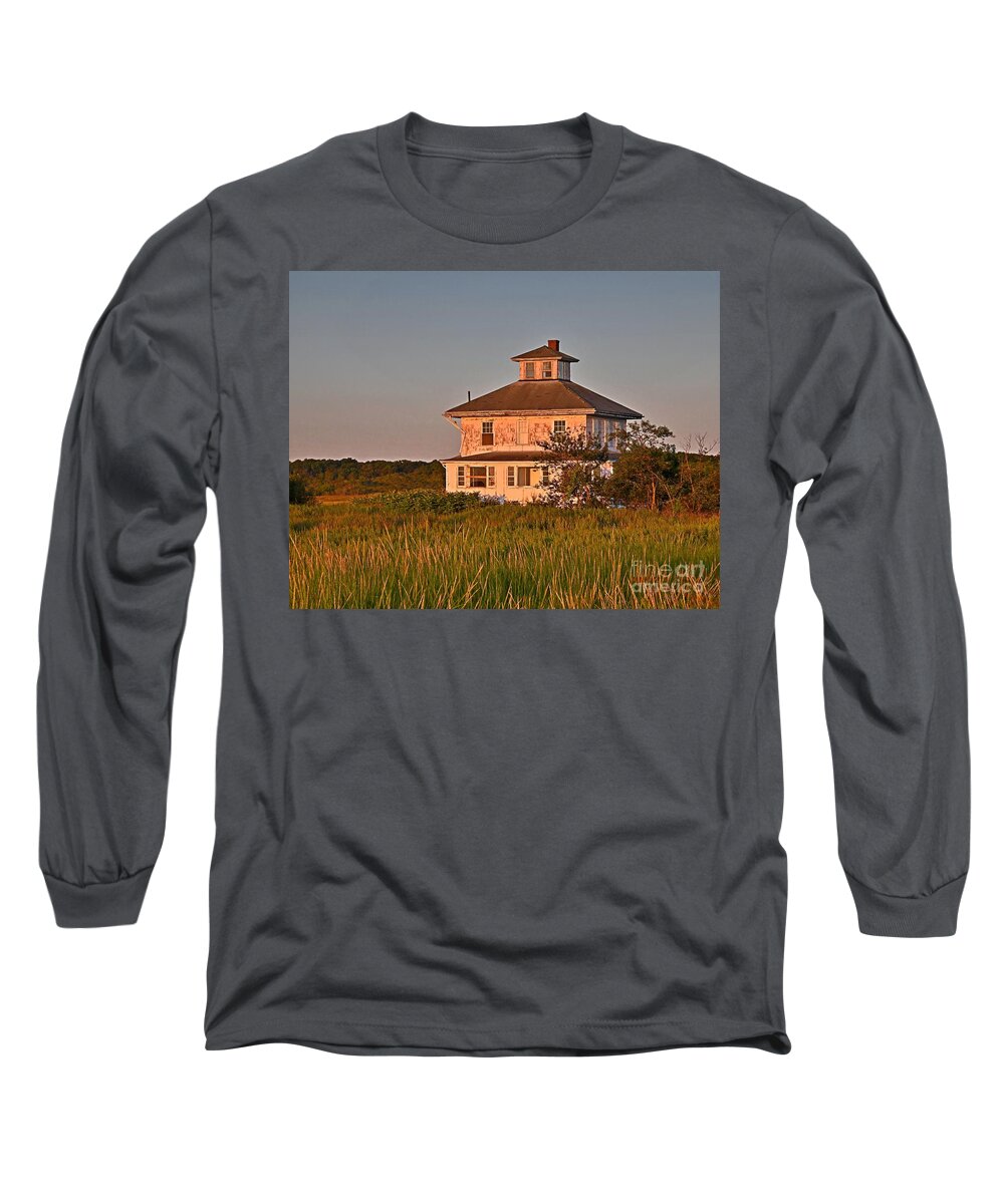 Pink House Long Sleeve T-Shirt featuring the photograph Pink House #2 by Steve Brown