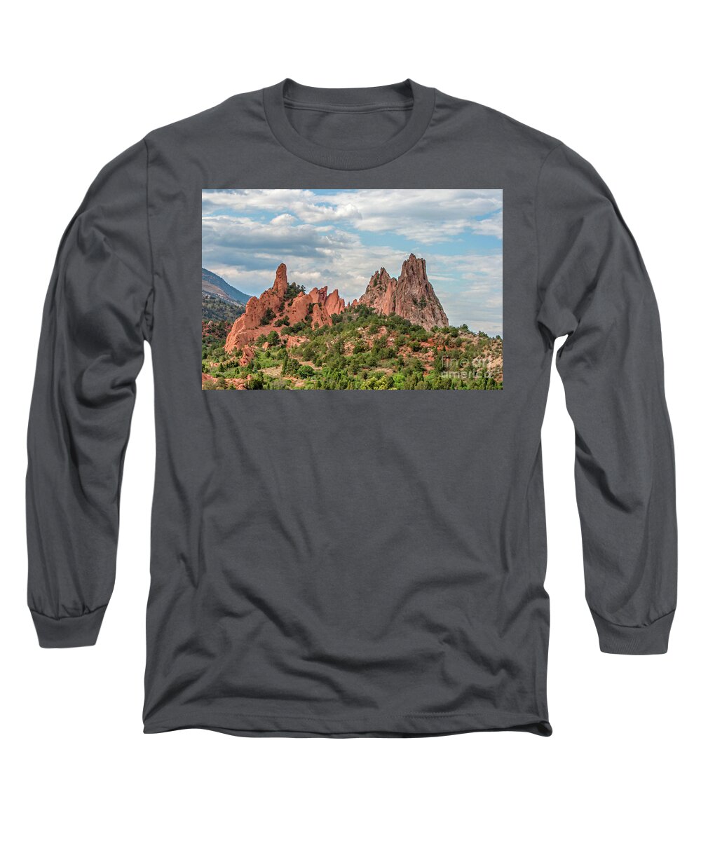 Red Rocks Long Sleeve T-Shirt featuring the photograph Red Rocks, Colorado, by David Millenheft