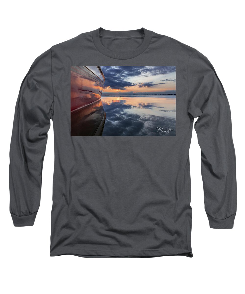  Long Sleeve T-Shirt featuring the photograph Reflective Sunrise by Brian Jones
